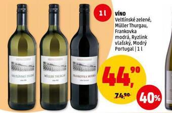 Penny Market Víno müller thurgau nabídka