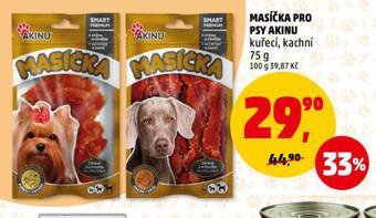 Penny Market Akinu masíčka pro psy nabídka