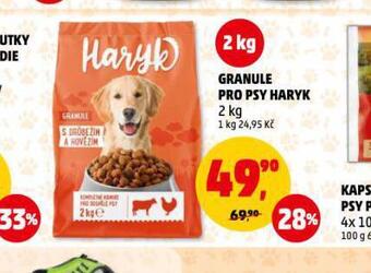Penny Market Haryk granule pro psy nabídka
