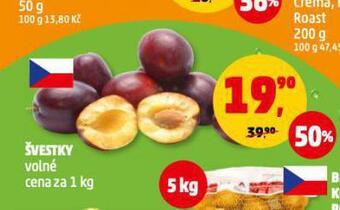 Penny Market Švestky nabídka