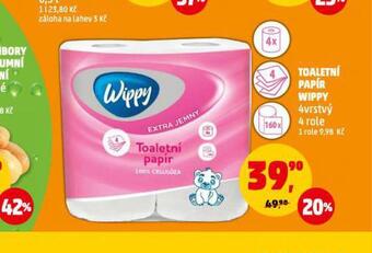 Penny Market Wippy toaletní papír nabídka