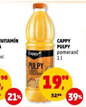 Penny Market Cappy pulpy nabídka