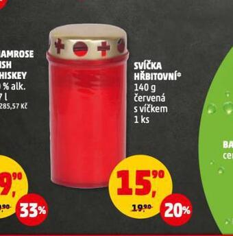 Penny Market Svíčka hřbitovní nabídka