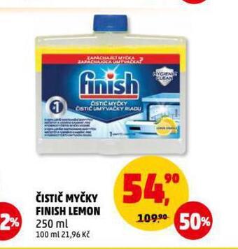 Penny Market Finish čistič myčky nabídka
