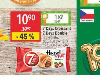 Globus 7 days croissant nabídka