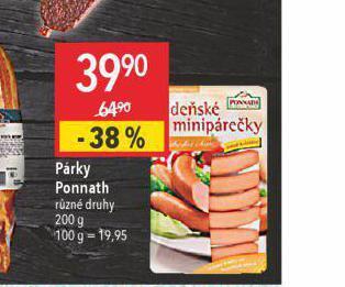 Globus Párky ponnath nabídka