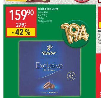 Globus Tchibo exclusive mletá káva nabídka