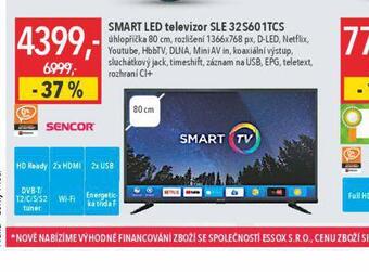 Globus Smart led televizor sencor 80 cm nabídka