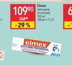 Globus Elmex zubní pasta nabídka