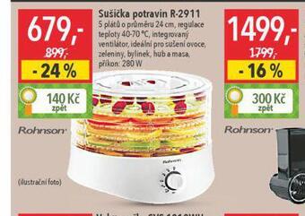 Globus Sušička potravin nabídka