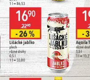 Globus Lišácké jablko plech nabídka