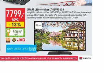 Globus Smart led televizor jvc 108 cm nabídka