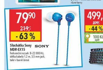 Globus Sluchátka sony nabídka