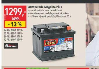 Globus Autobaterie 44 ah nabídka