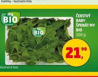 Penny Market Čerstvý baby špenát my bio, 100 g nabídka