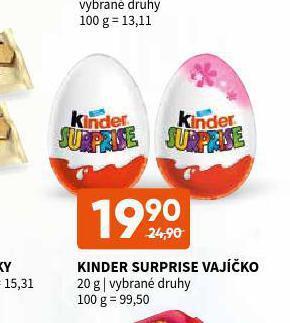 Terno Kinder surprise vajíčko nabídka