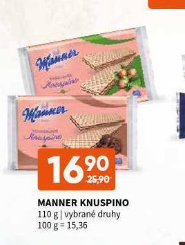 Terno Manner knuspino nabídka