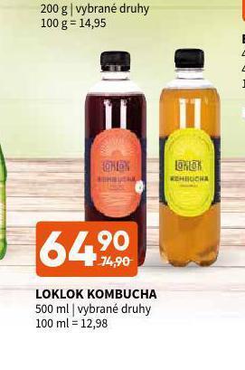 Terno Loklok kombucha nabídka