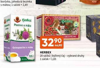 Terno Herbex čaj nabídka