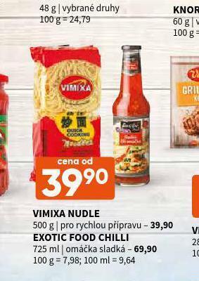 Terno Exotic food chilli nabídka