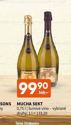 Terno Mucha sekt nabídka