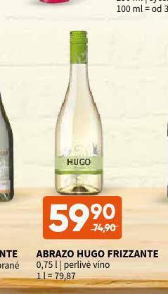 Terno Abrazo hugo frizzante nabídka