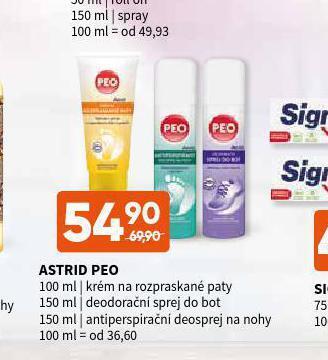 Terno Astrid peo deodoranční sprej do bot nabídka
