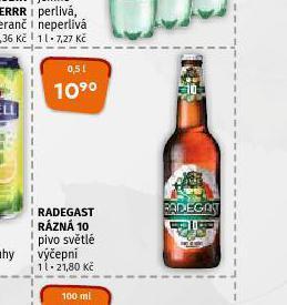 Terno Pivo radegast rázná 10 nabídka