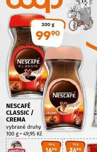 Terno Nescafé classic, crema nabídka