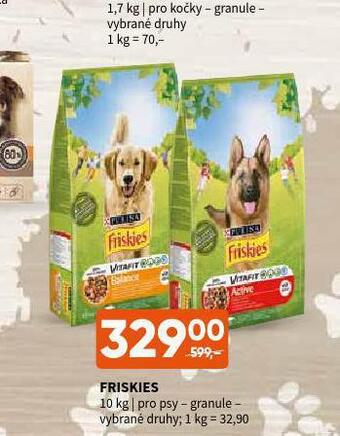 Terno Friskies granule pro psy nabídka