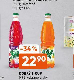 Terno Dobrý sirup nabídka