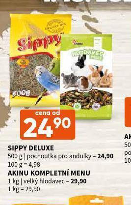 Terno Sippy deluxe pochoutka pro andulky nabídka