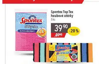 Globus Spontex top tex houbová utěrka nabídka