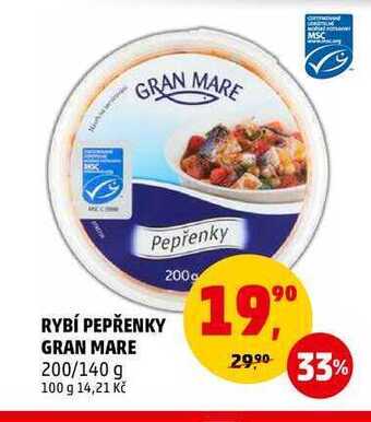 Penny Market Rybí pepřenky gran mare, 200 g nabídka