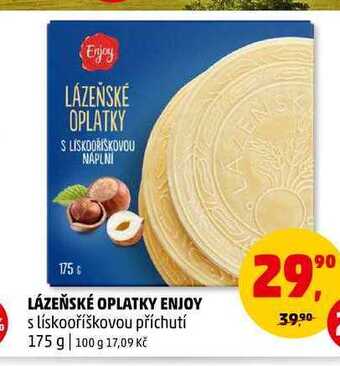 Penny Market Lázeňské oplatky enjoy, 175 g nabídka