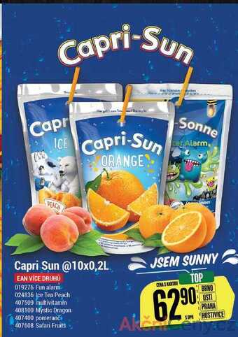 Tamda Foods Capri sun @10x0,2l nabídka
