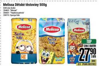 Tamda Foods Melissa dětské těstoviny 500g nabídka