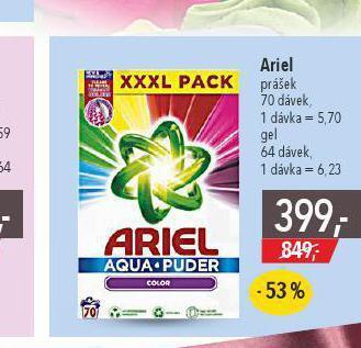 Globus Ariel prací prostředek nabídka