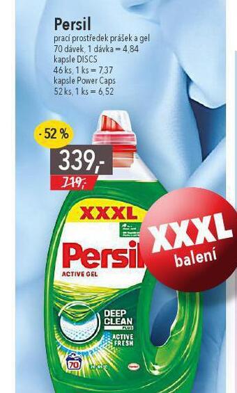 Globus Persil prací prostředek nabídka