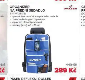 Auto Kelly Organizér na přední sedadlo nabídka