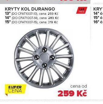 Auto Kelly Kryty kol durango 15" nabídka