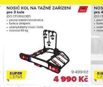 Auto Kelly Nosič kol na tažné zařízení pro 3 kola nabídka