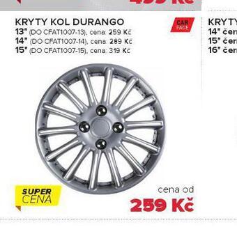 Auto Kelly Kryty kol durango 14" nabídka
