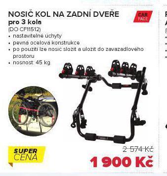Auto Kelly Nosič kol na zadní dveře pro 3 kola nabídka