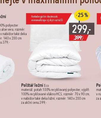 Globus Polštář ložní nabídka