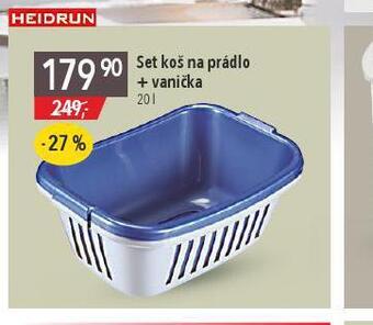 Globus Set koš na prádlo + vanička nabídka