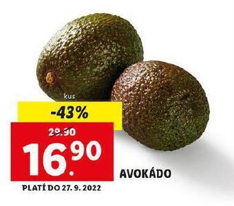 Lidl Avokádo nabídka