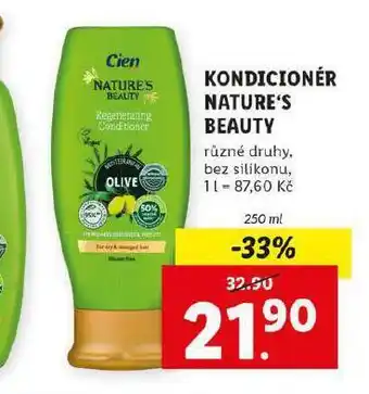 Lidl Kondicionér nature's beauty nabídka