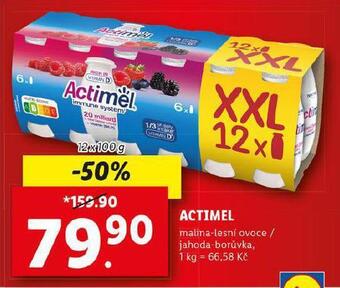 Lidl Actimel nabídka
