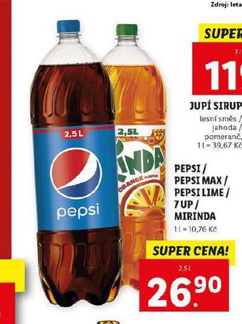 Lidl Pepsi nabídka